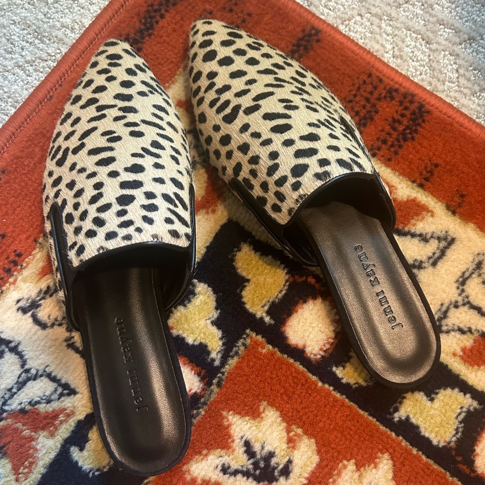 Jenni Kayne Pony Hair Mules